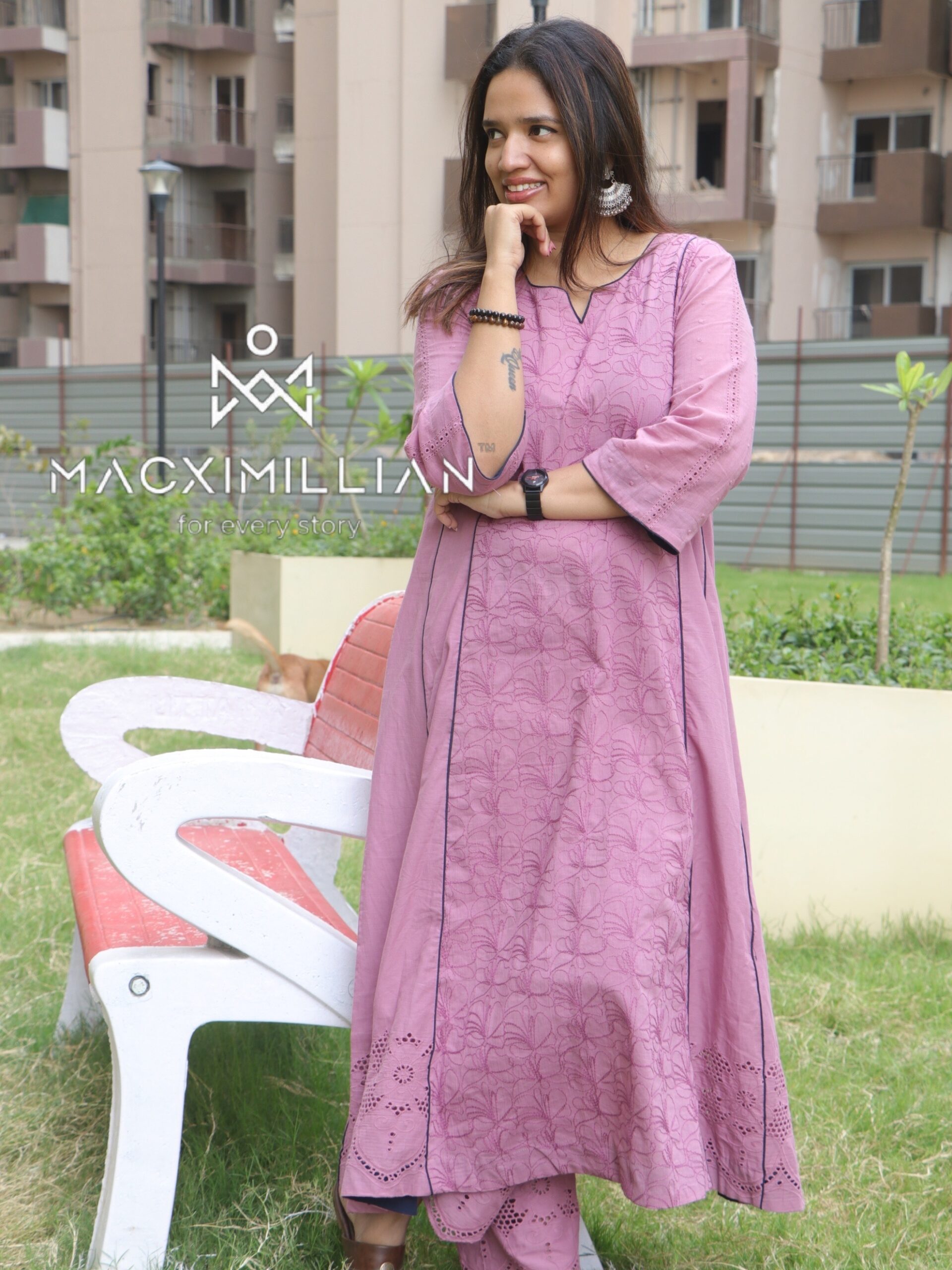 Orchid Kurti Set